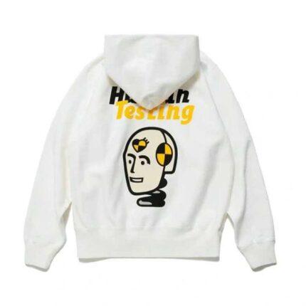 Human Made Human Testing Hoodie White