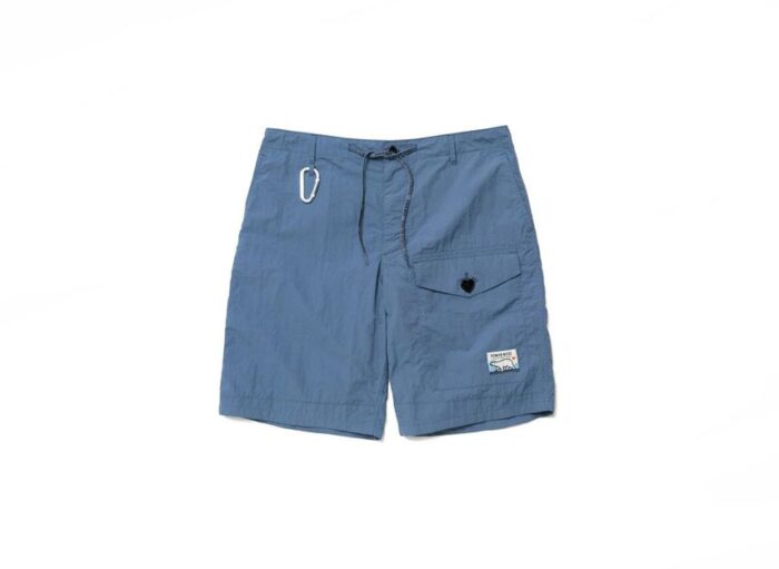 Human Made Nylon Shorts Blue