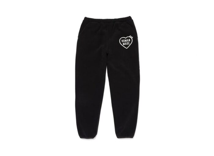 Human Made Fleece Pants “Black”