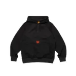 Human Made Half-Zip Black Hoodie