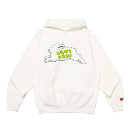 Human Made Kaws Made Hoodie White