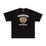 VICTOR VICTOR×HARDIES BLACK T-SHIRT