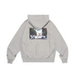 VICTOR VICTOR×HARDIES NYC HEAVY WEIGHT GREY HOODIE